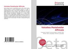 Bookcover of Voiceless Postalveolar Affricate