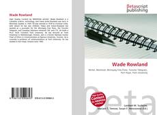Wade Rowland kitap kapağı