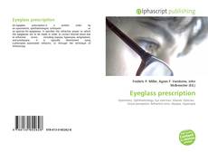 Couverture de Eyeglass prescription