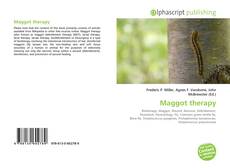 Capa do livro de Maggot therapy 