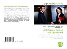 Bookcover of Anti-Counterfeiting Trade Agreement