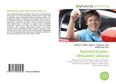Copertina di DaimlerChrysler-Mitsubishi alliance