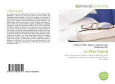 Bookcover of Le Père Goriot