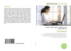 Buchcover von Firmware