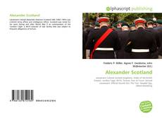 Обложка Alexander Scotland