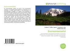 Couverture de Environmentalist