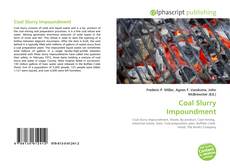 Buchcover von Coal Slurry Impoundment