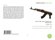 Capa do livro de CAR-15 