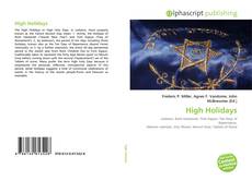 High Holidays kitap kapağı