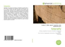 Copertina di Epigraphy