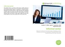 Bookcover of Informal sector