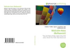 Malcolm Ross (Balloonist) kitap kapağı