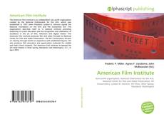 American Film Institute的封面