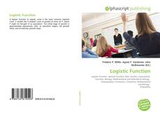 Bookcover of Logistic Function