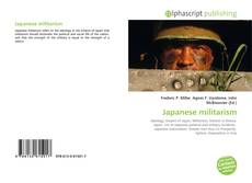 Bookcover of Japanese militarism