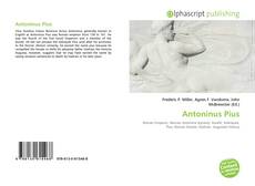 Capa do livro de Antoninus Pius 