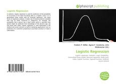 Bookcover of Logistic Regression