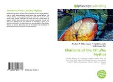Обложка Elements of the Cthulhu Mythos