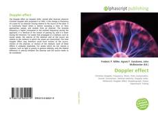 Bookcover of Doppler effect