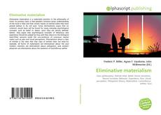 Bookcover of Eliminative materialism