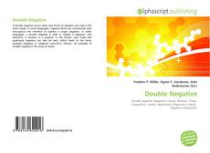 Bookcover of Double Negative
