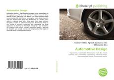 Automotive Design的封面
