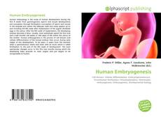 Human Embryogenesis kitap kapağı