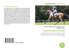 Buchcover von Exterminator (horse)