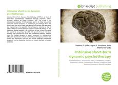 Couverture de Intensive short-term dynamic psychotherapy