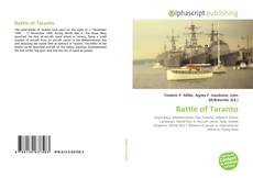 Battle of Taranto kitap kapağı