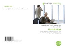 Capa do livro de Liquidity Risk 