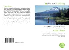 Capa do livro de Lake Tahoe 