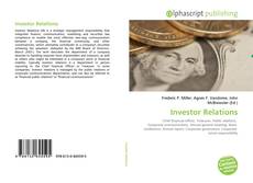 Bookcover of Investor Relations