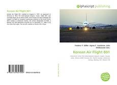 Buchcover von Korean Air Flight 801