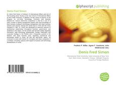 Borítókép a  Denis Fred Simon - hoz