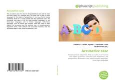Portada del libro de Accusative case