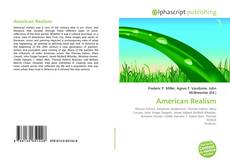 Capa do livro de American Realism 