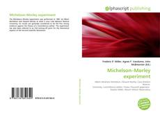 Portada del libro de Michelson–Morley experiment
