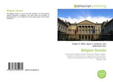 Belgian Senate kitap kapağı