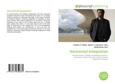 Обложка Horizontal Integration