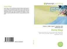 Capa do livro de Homo Magi 