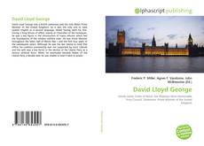 Обложка David Lloyd George