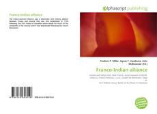 Capa do livro de Franco-Indian alliance 