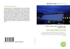 Capa do livro de Journey Back to Oz 
