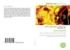 Capa do livro de Juno Award 