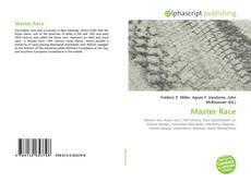 Capa do livro de Master Race 