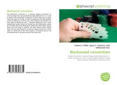 Capa do livro de Blackwood convention 