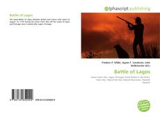 Capa do livro de Battle of Lagos 