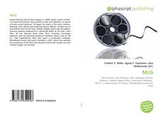 Capa do livro de McG 