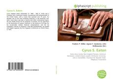 Cyrus S. Eaton kitap kapağı